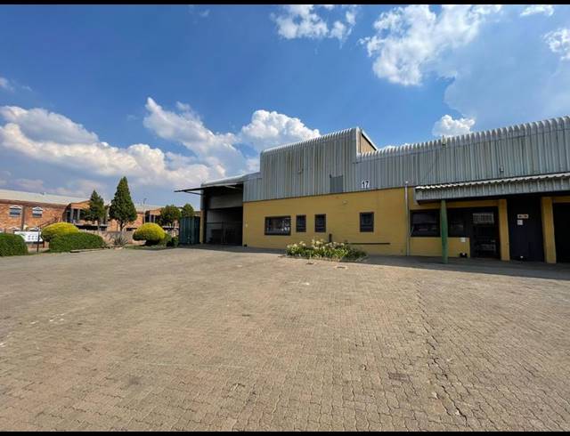 INDUSTRIAL PROPERTY TO RENT IN HENNOPSPARK